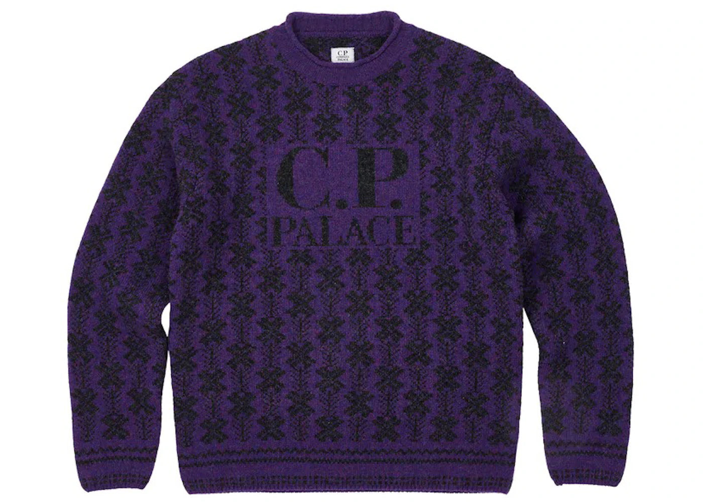 Palace C.P. Company Lambswool Knit Purple