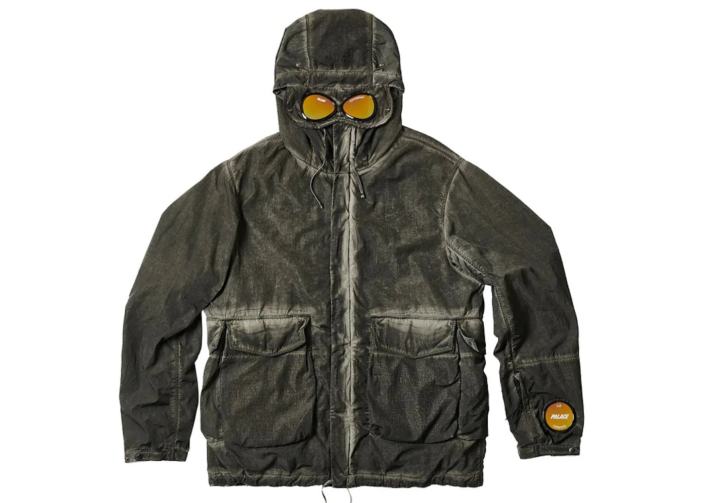 Palace C.P. Company Shell Goggle Jacket Black