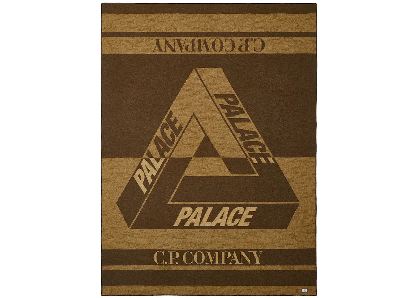 Palace C.P. Company Wool Blanket Brown