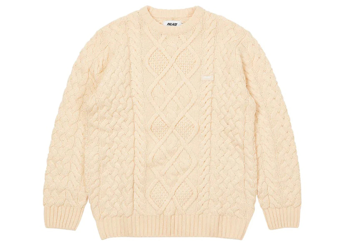 Palace Cable Knit Ecru