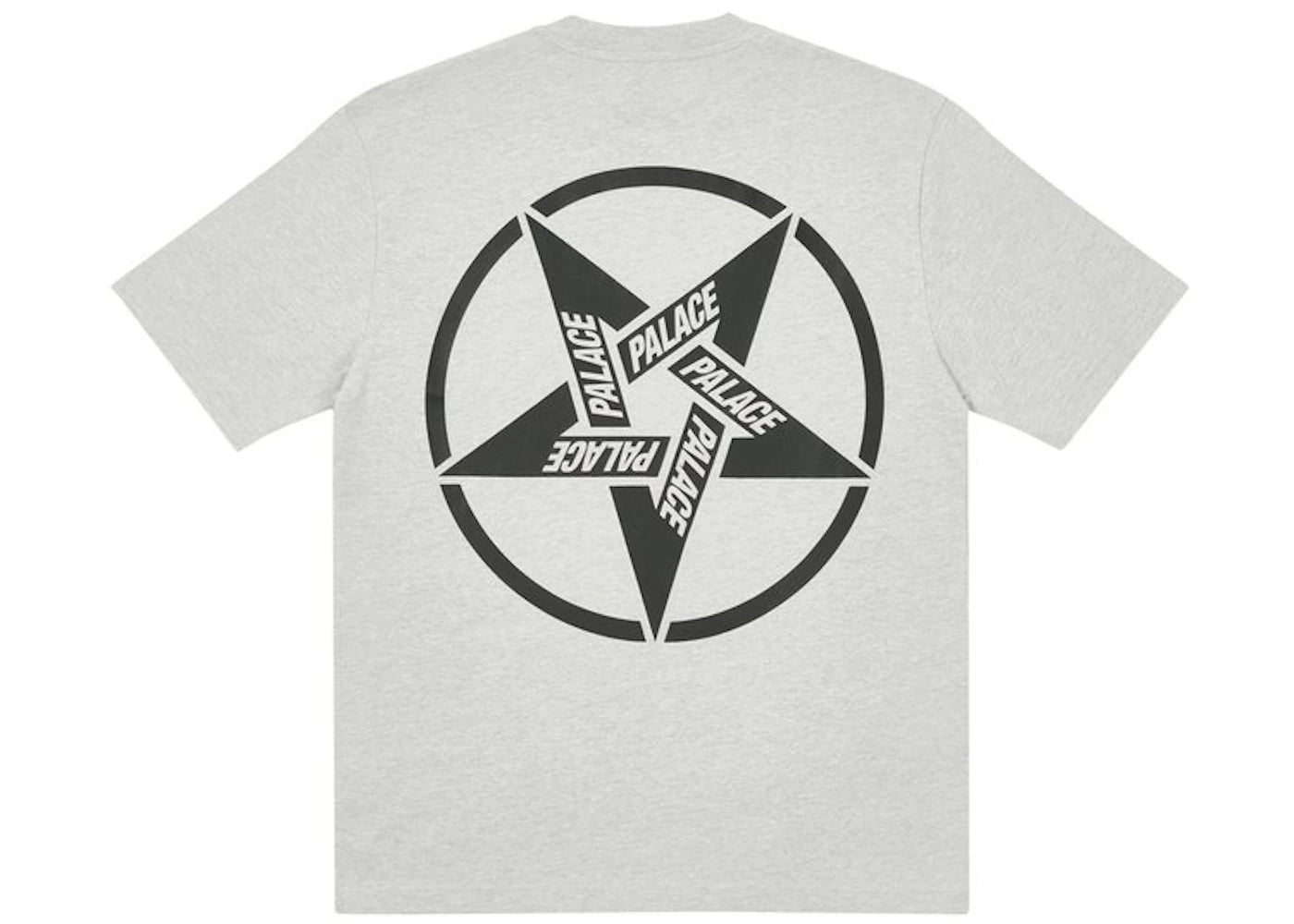 Palace Calm It Mosher T-shirt Grey Marl