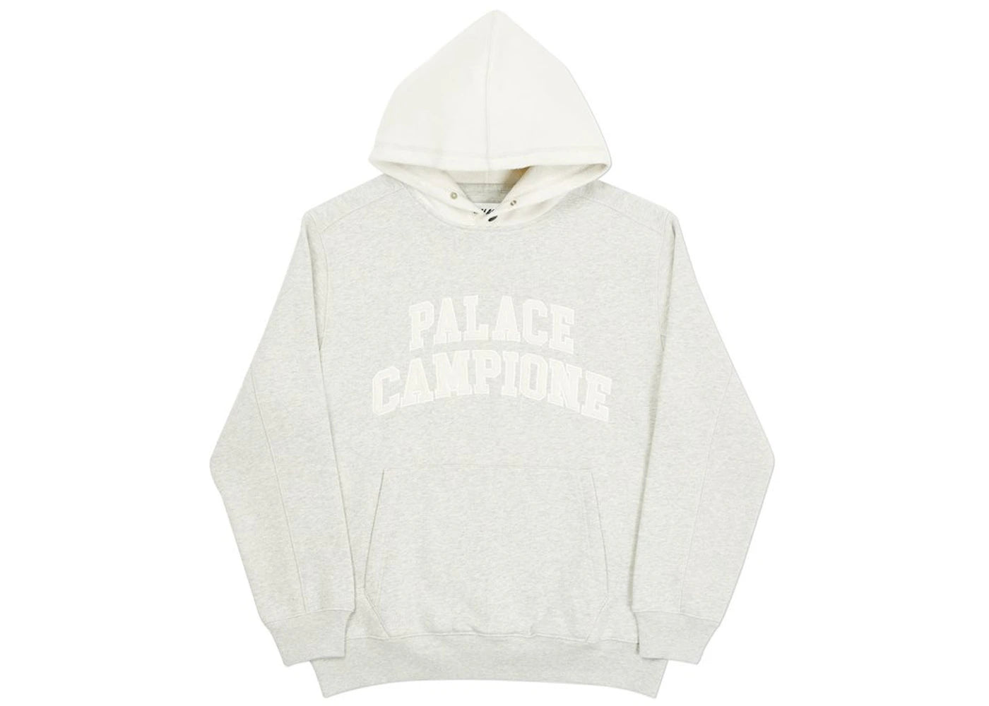 Palace Campione Hood Grey Marl