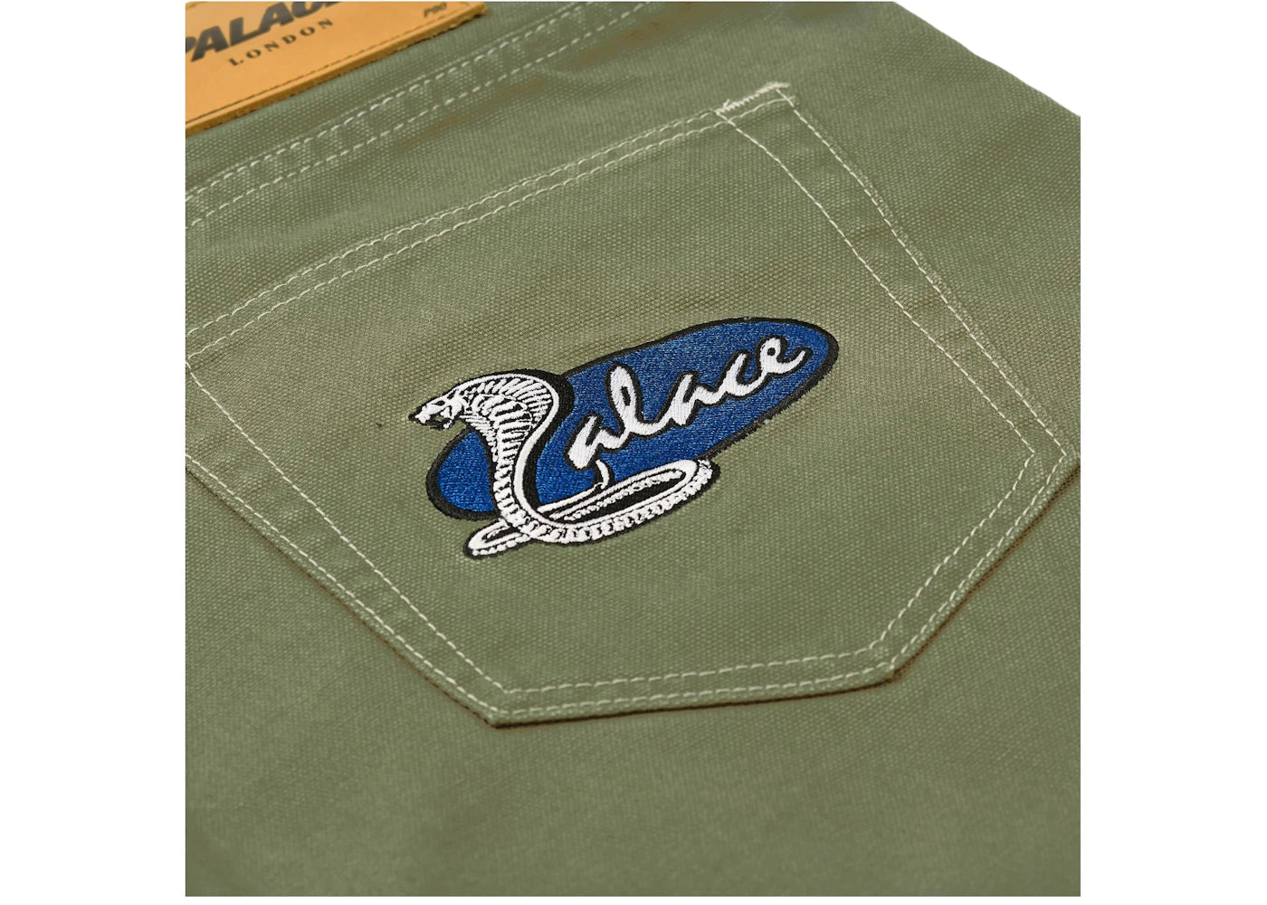 Palace Canvas Cobra P90 Baggy Jean The Deep Green – Side Kicks