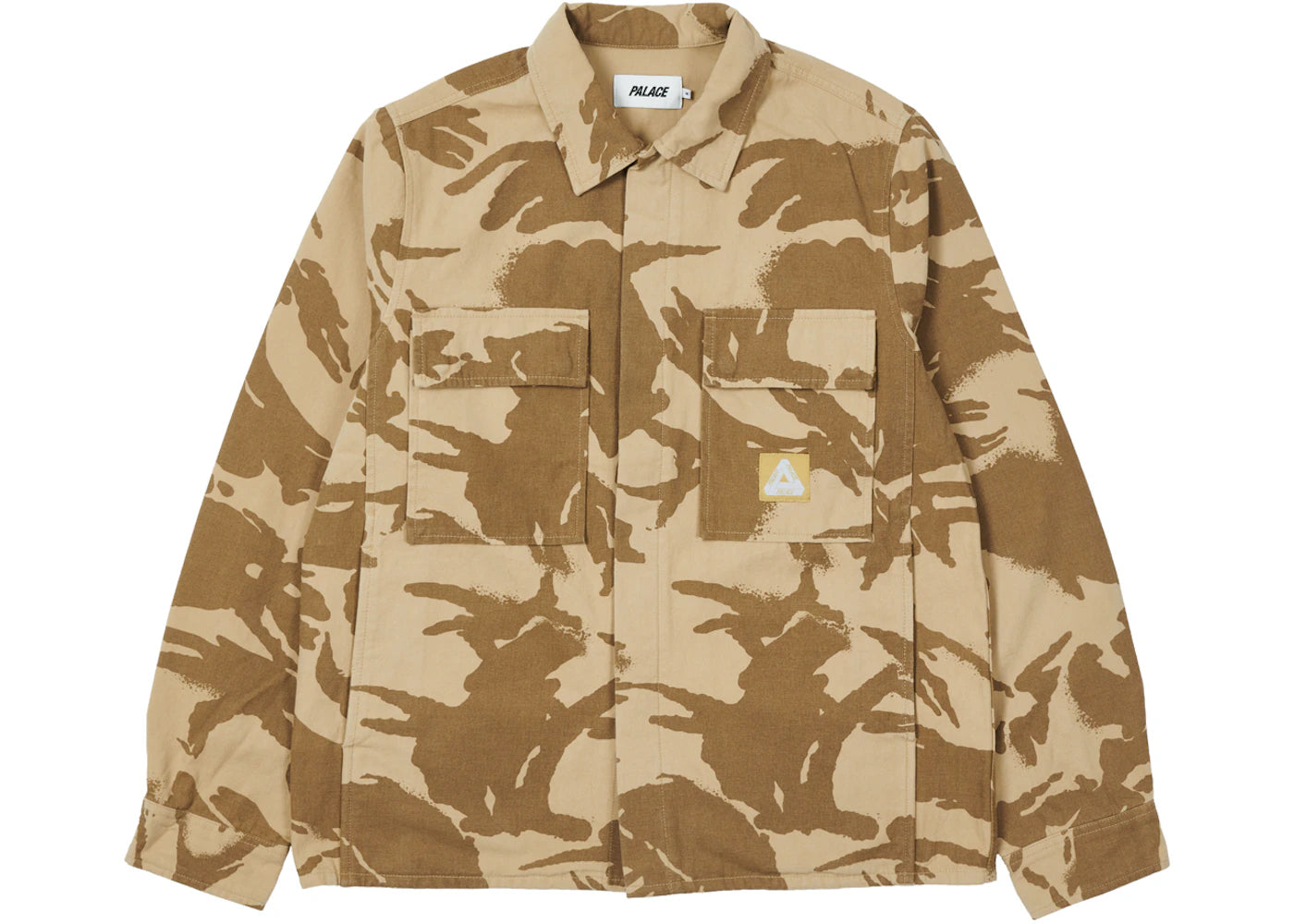 Palace Canvas Shirt Desert Camo