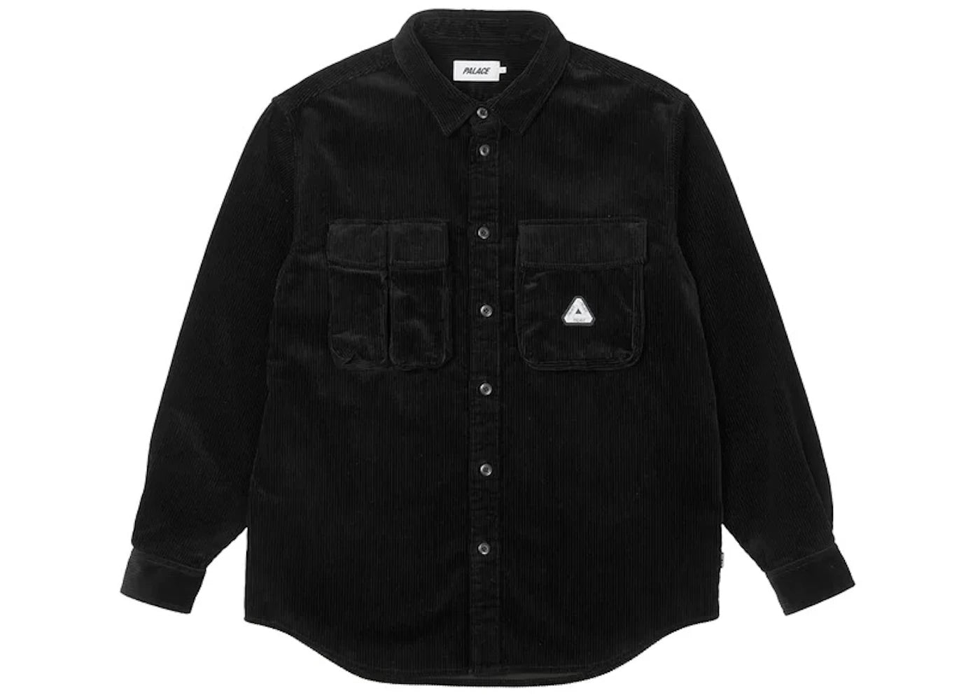 Palace Cargo Cord Shirt Black