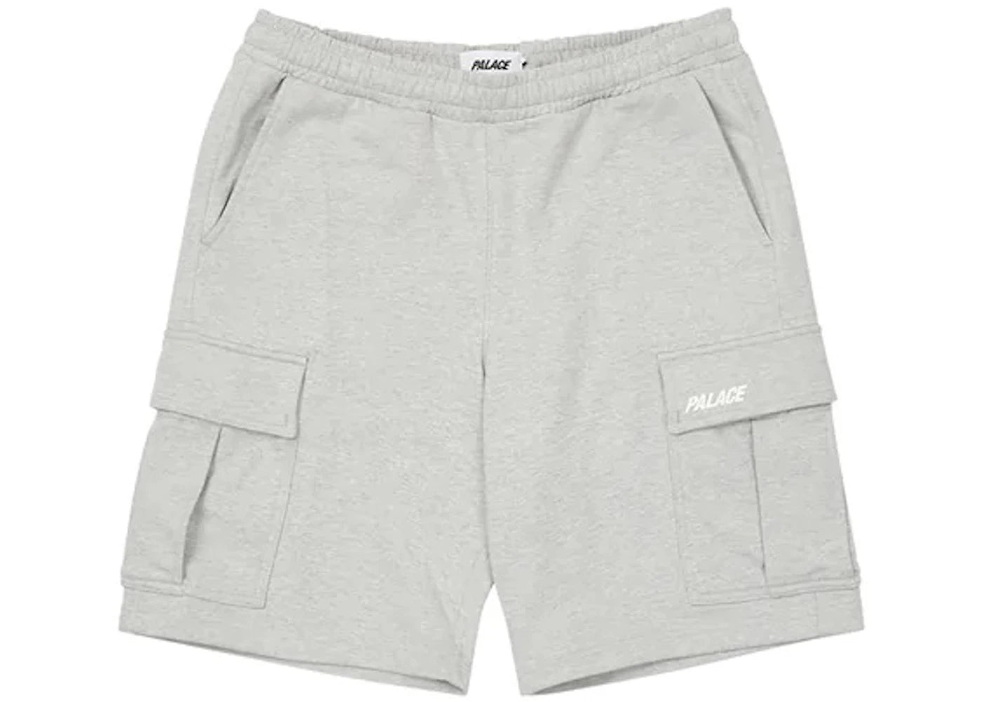 Palace Cargo Sweat Shorts Grey Marl