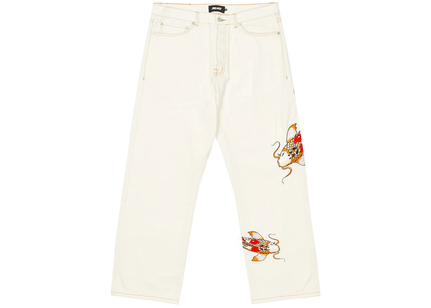 Palace Carp Jean White