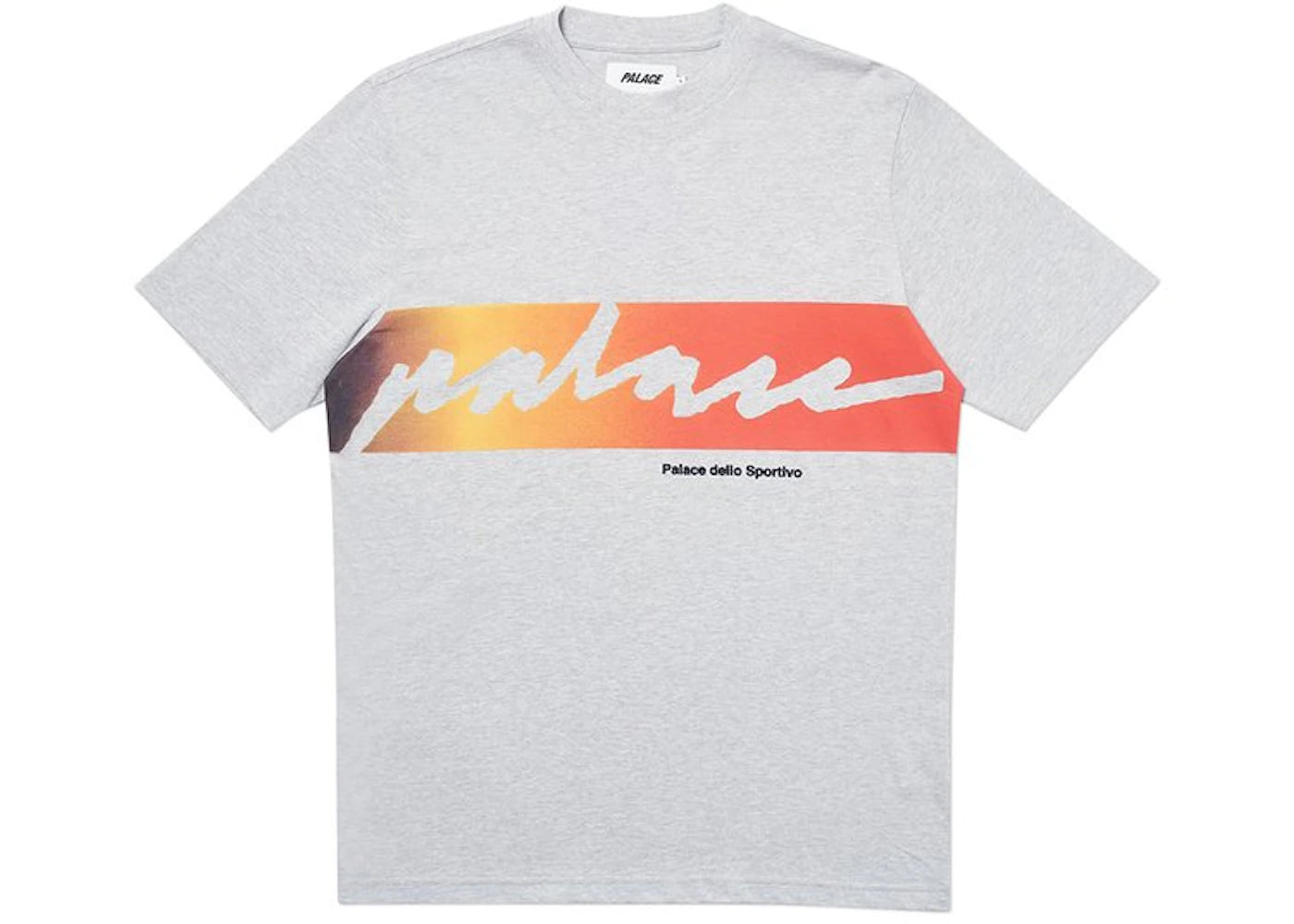 Palace Catch Das Fade T-shirt Grey Marl