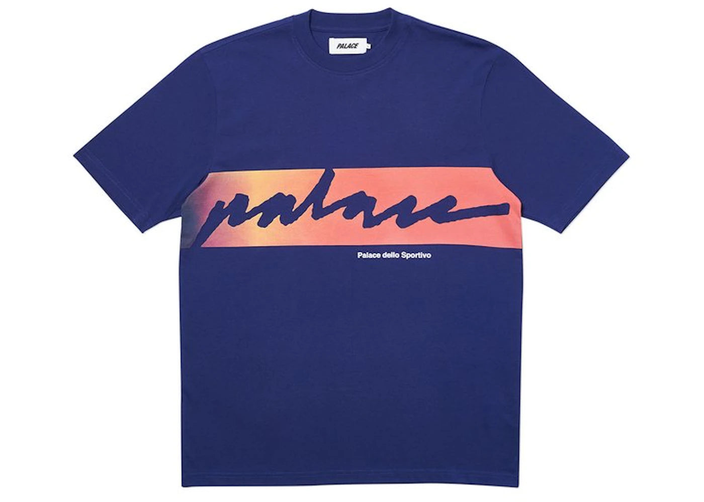 Palace Catch Das Fade T-shirt Navy