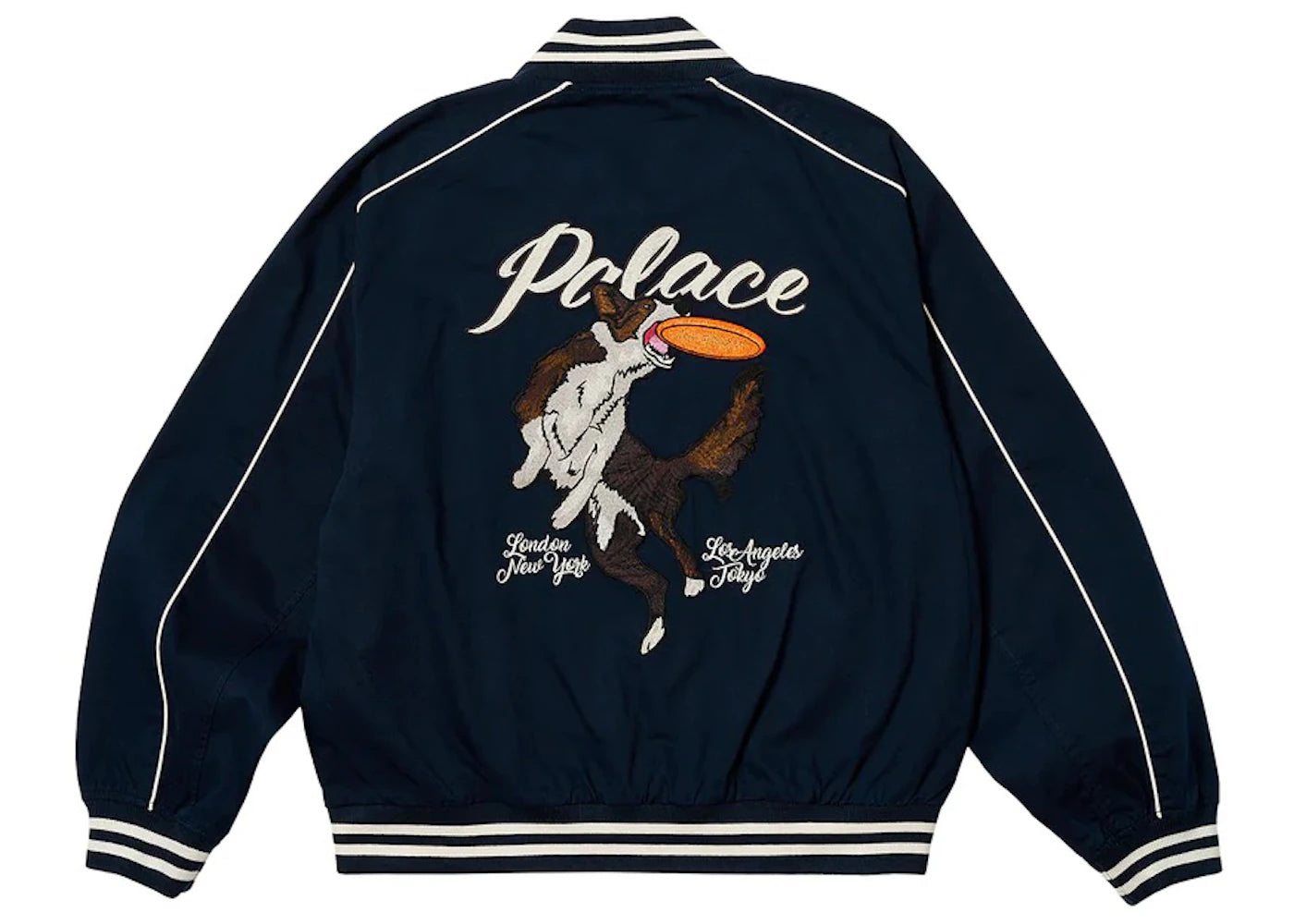 Palace Catch It Bomber Jacket Navy