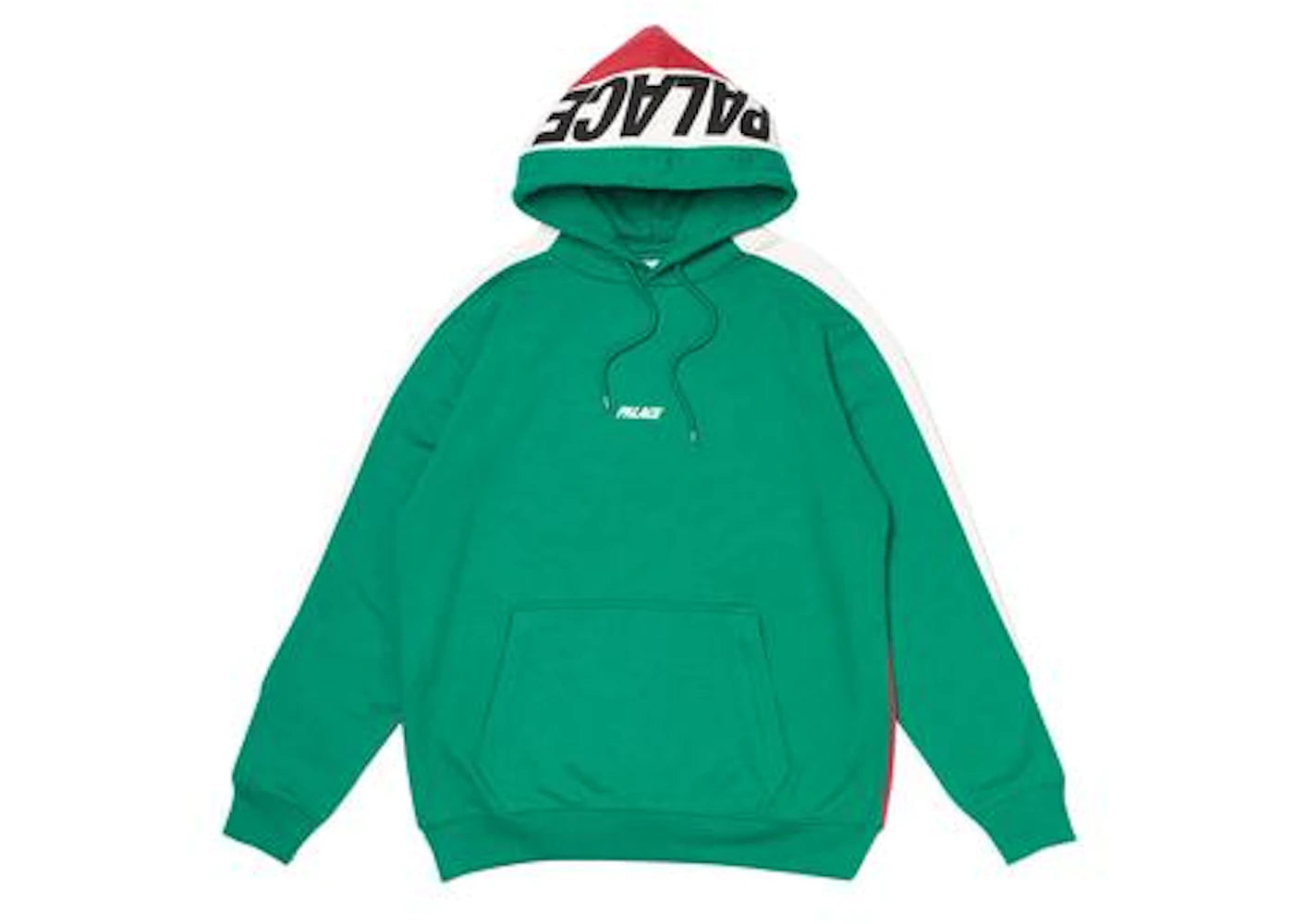 Palace Catch Up Hood Green/White