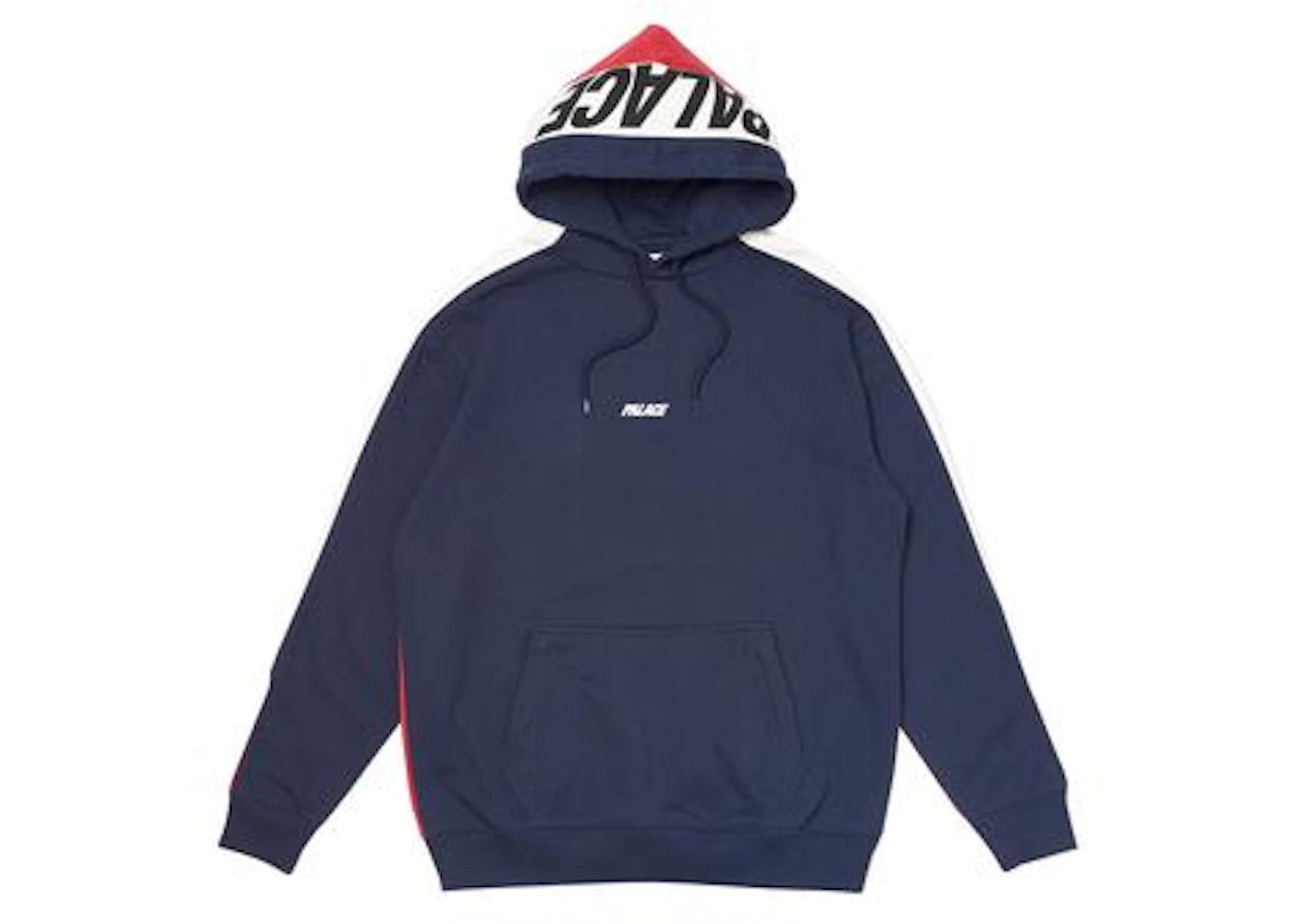 Palace Catch Up Hoodie Navy/White