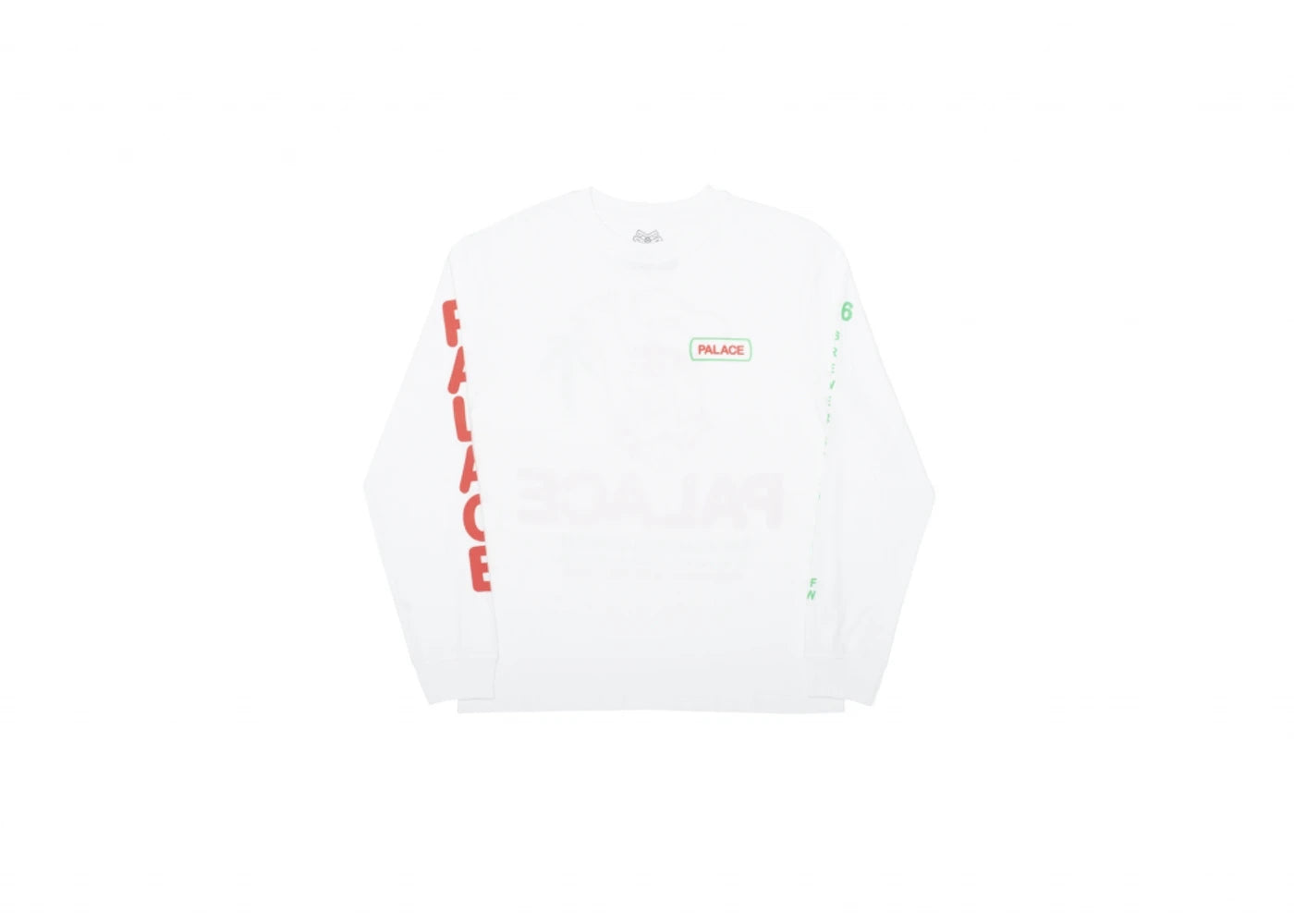 Palace Caveman Longsleeve White