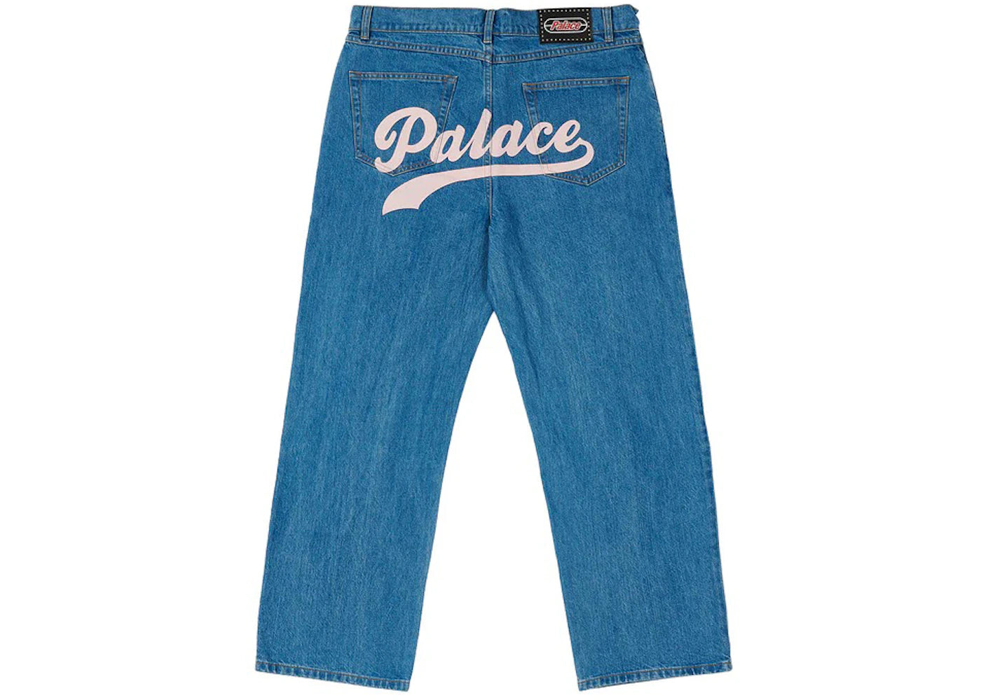 Palace Chain Script Jean Stone Wash