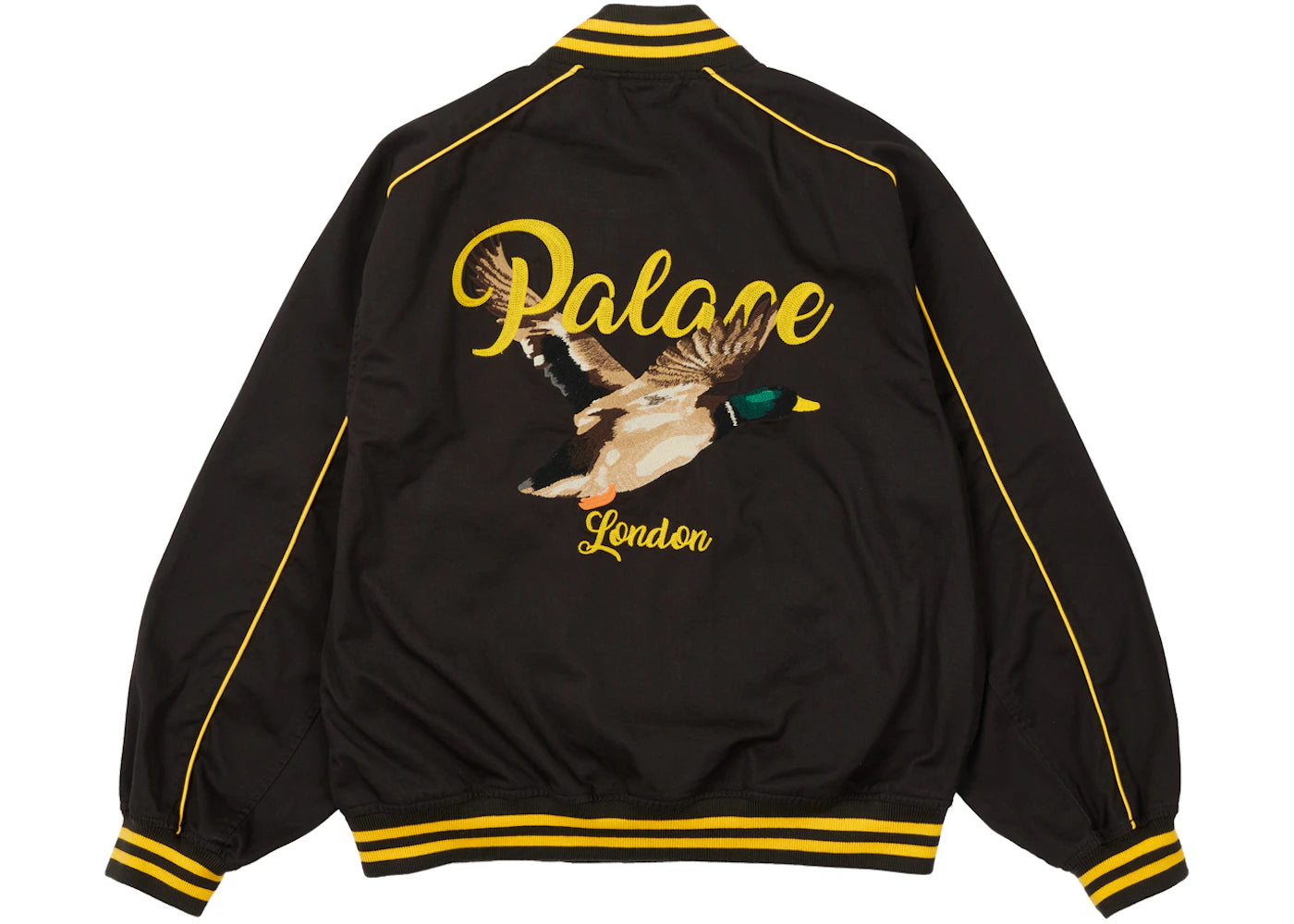 Palace Chain Stitch Bomber Jacket Black