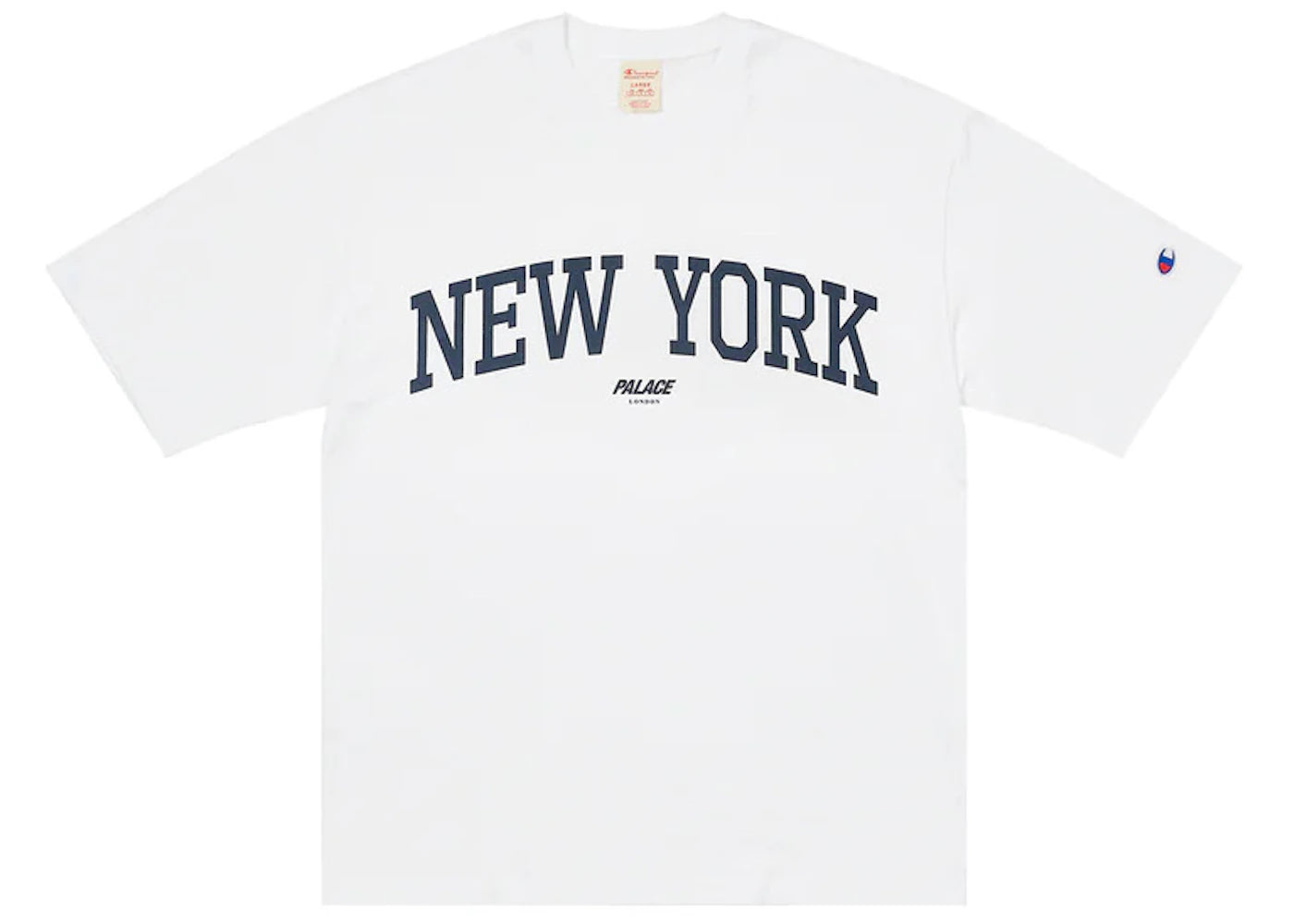 Palace Champion New York Shop T-shirt White
