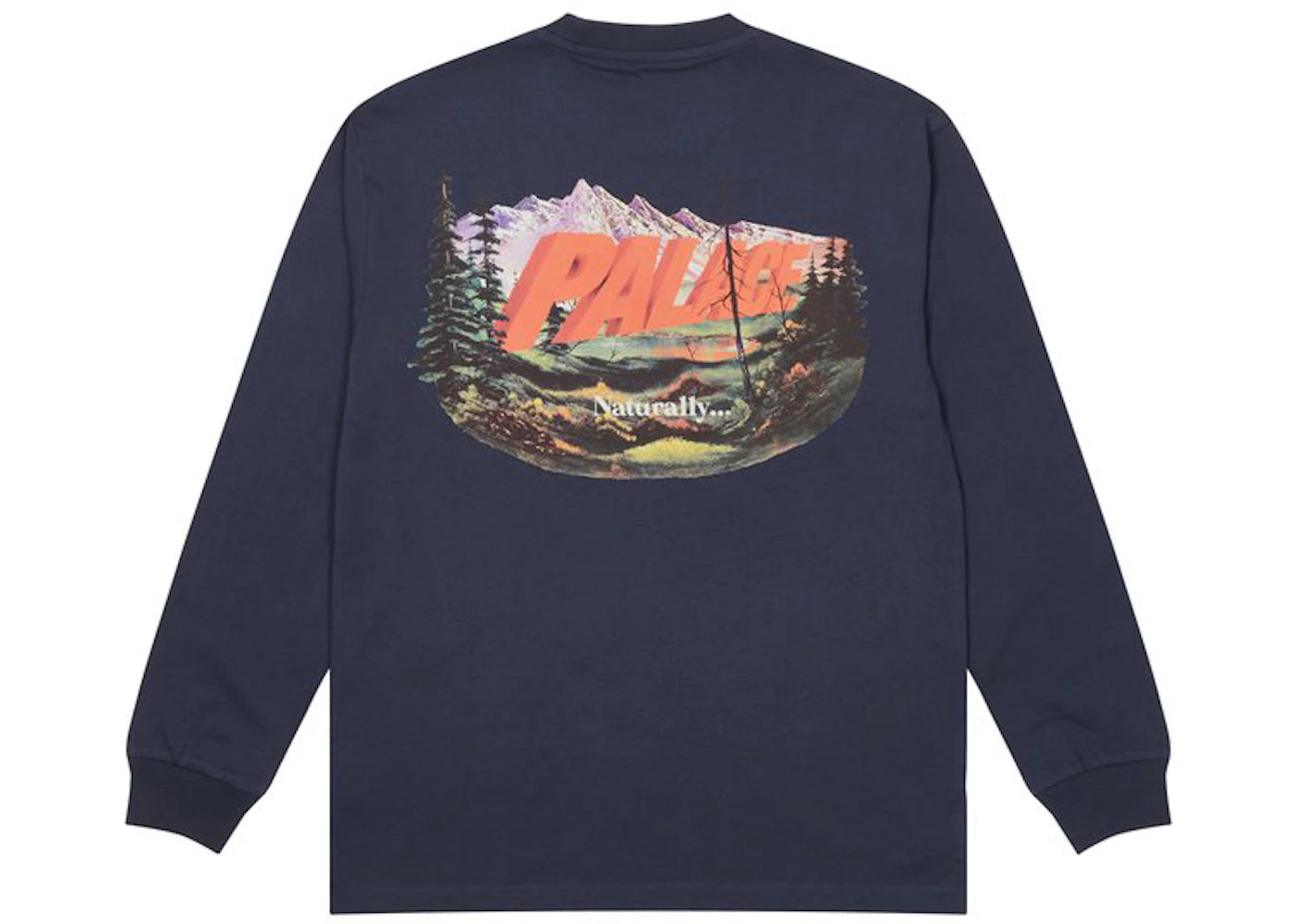 Palace Chapping Longsleeve Navy