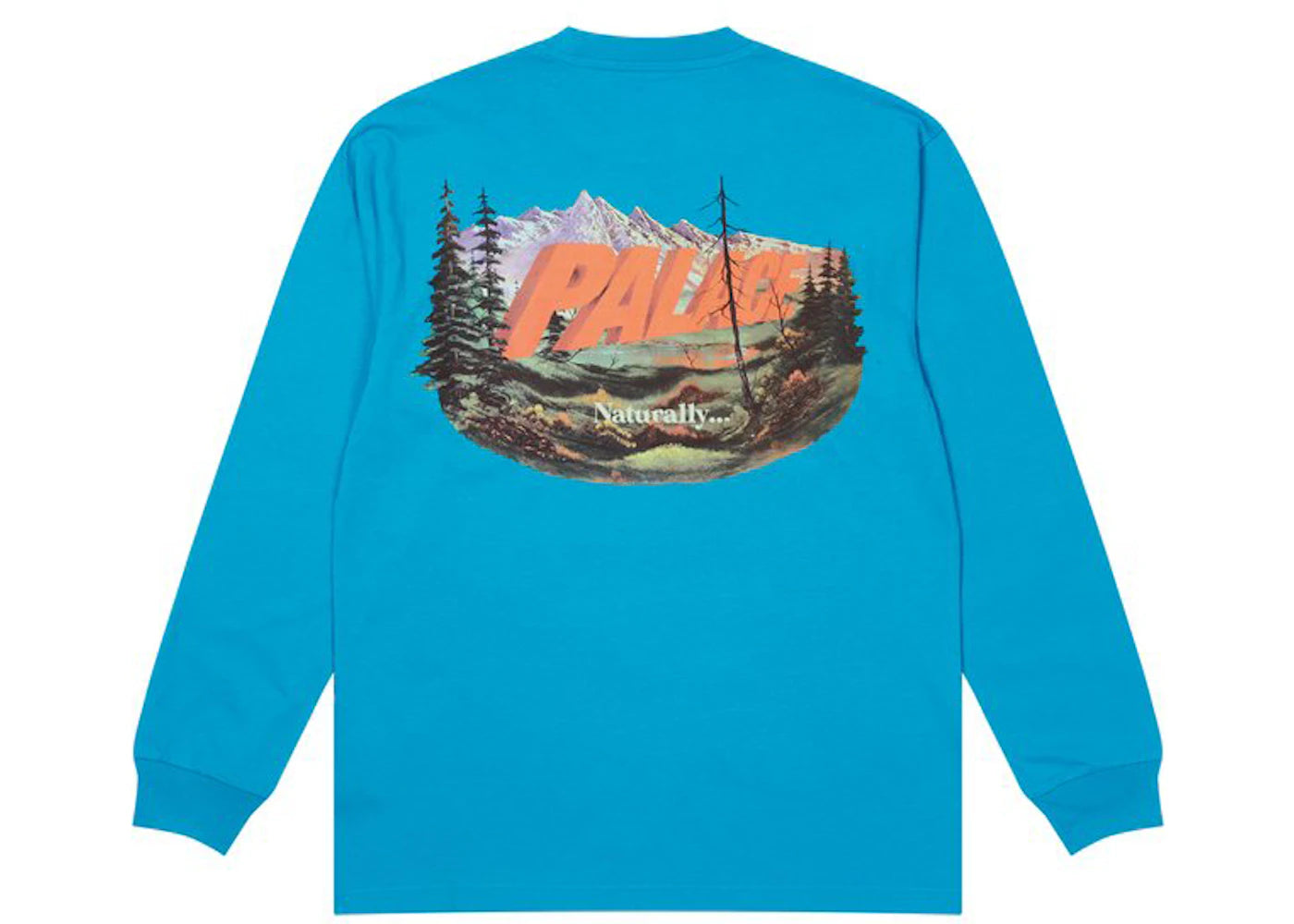 Palace Chapping Longsleeve Petrol Blue