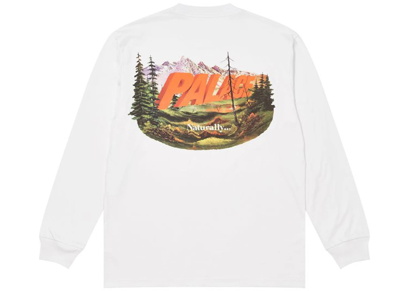 Palace Chapping Longsleeve White