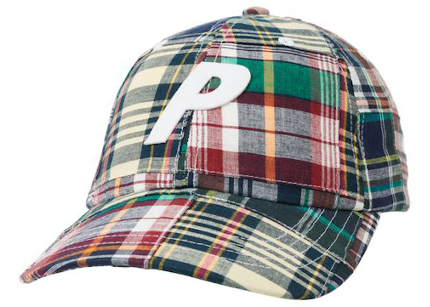 Palace Check P 6-Panel Navy Madras