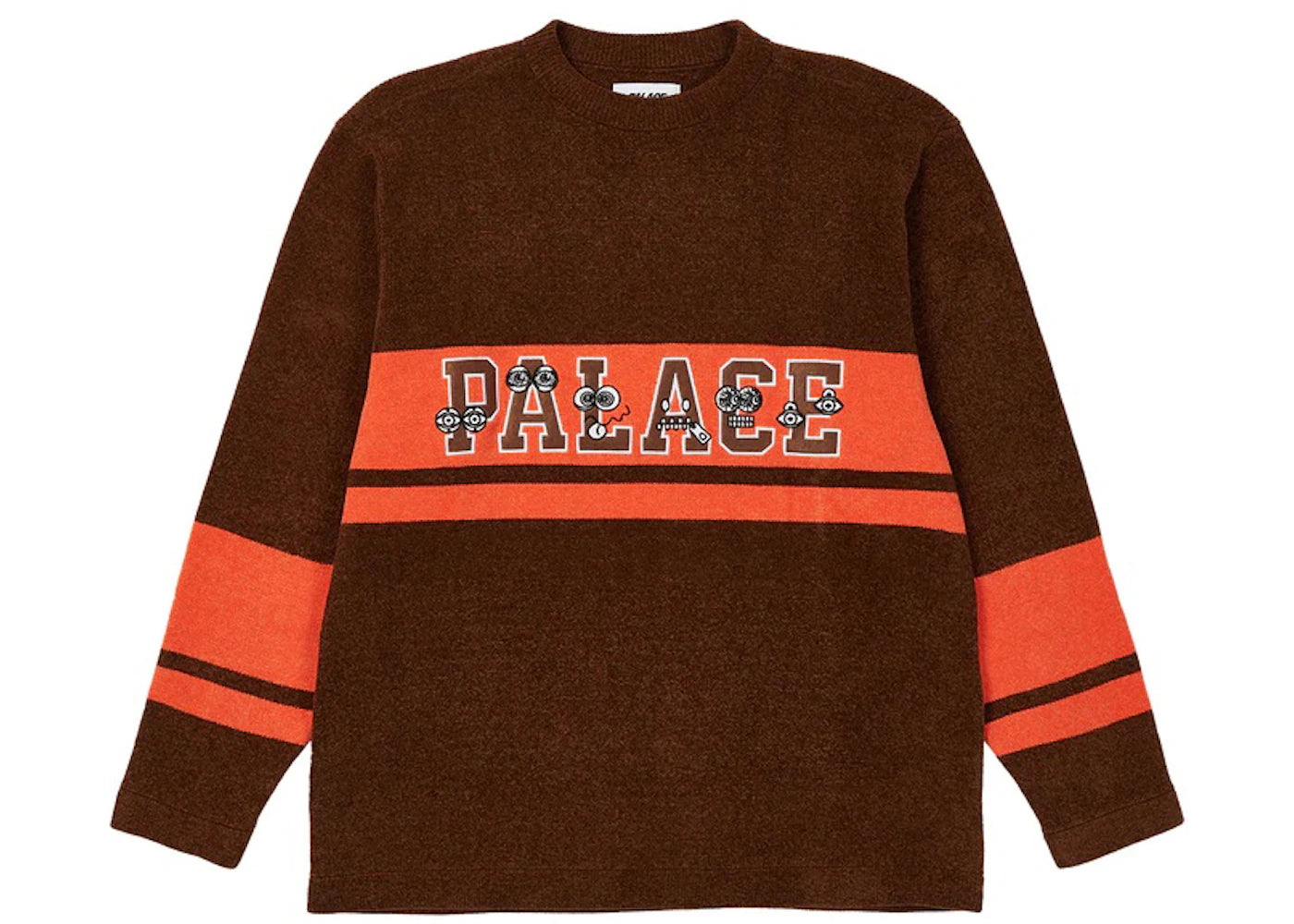 Palace Chenille Knit Brown/Orange