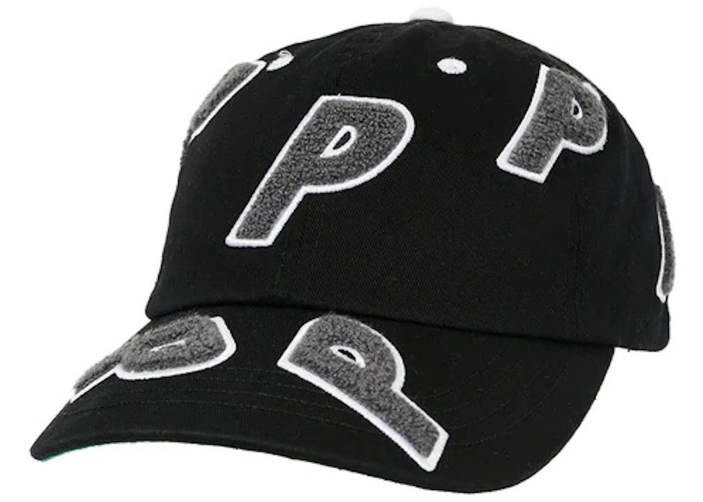 Palace Chenille Multi P 6-Panel Black