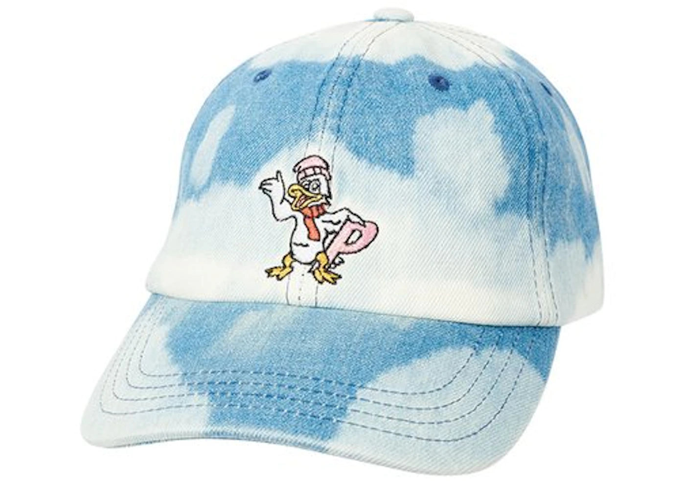 Palace Chilly Duck Out Denim 6-Panel Bleached