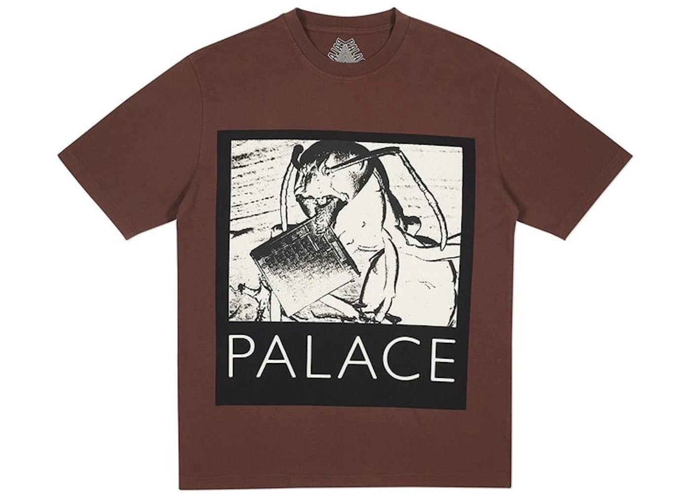 Palace Chip T-shirt Brown