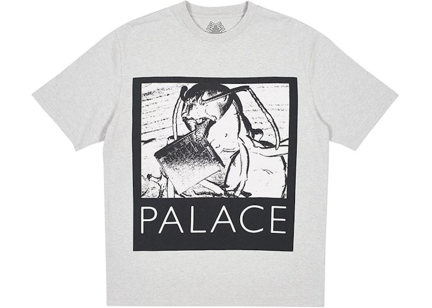 Palace Chip T-shirt Grey Marl