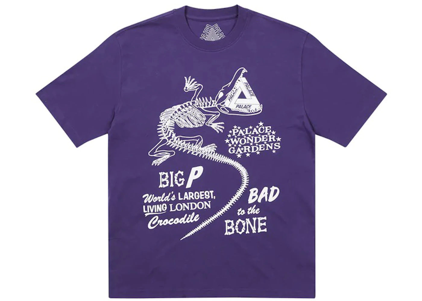 Palace Chomper T-Shirt Purple