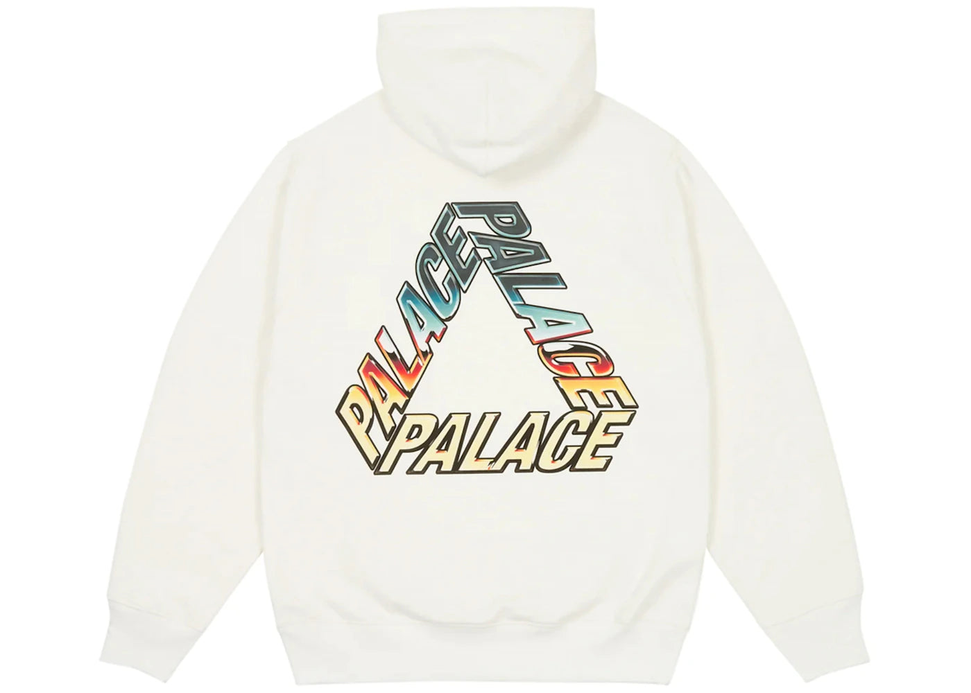 Palace Chrome P3 Hood White