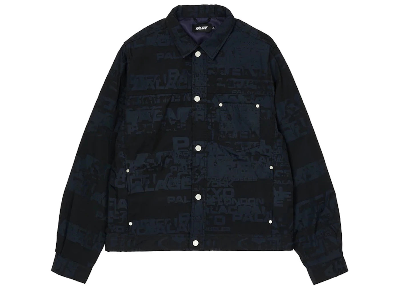 Palace Cities Jacquard Jacket Black