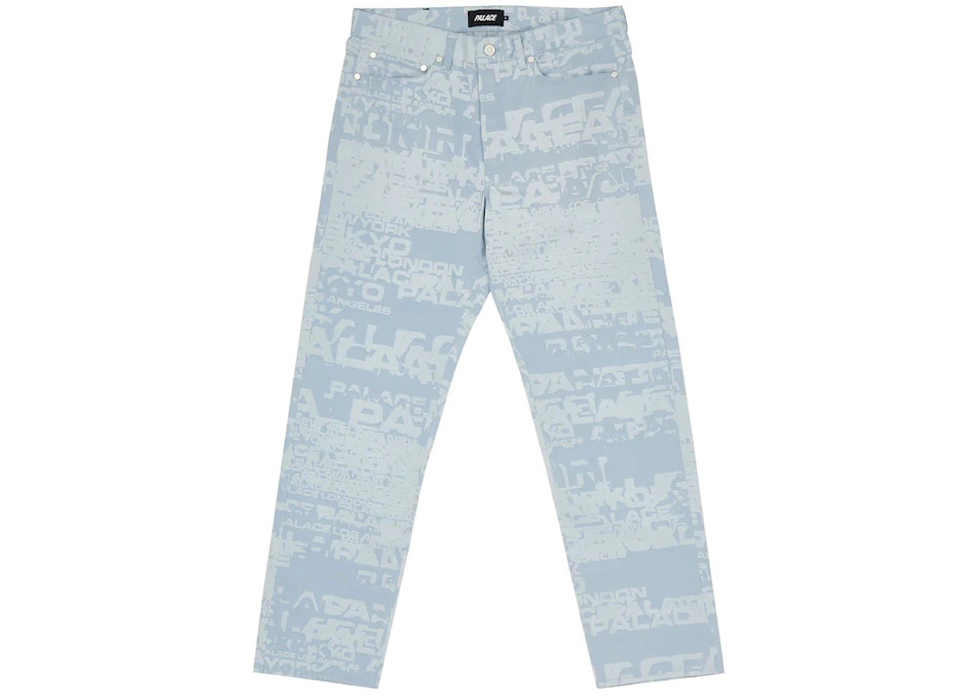 Palace Cities Jacquard Trouser Blue