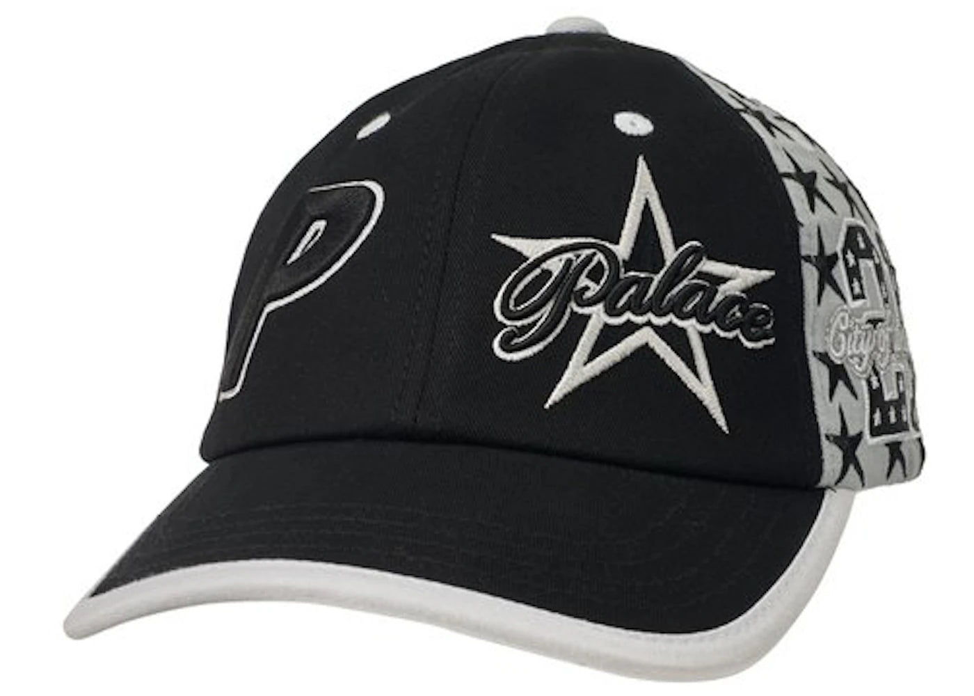 Palace City 6-Panel Black