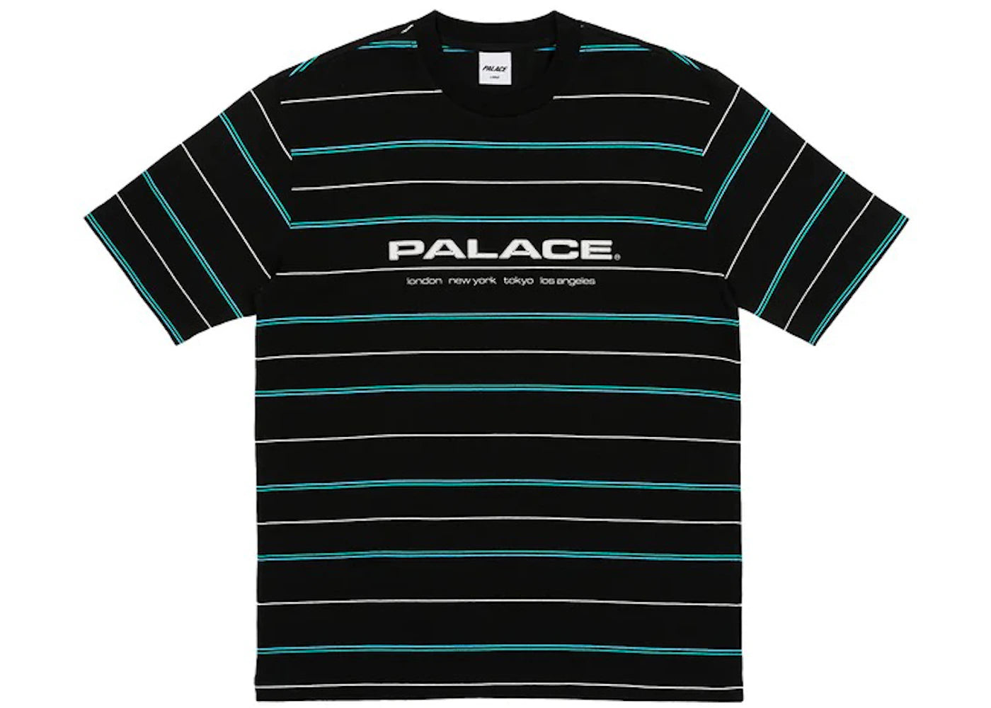 Palace City Striper T-Shirt Black