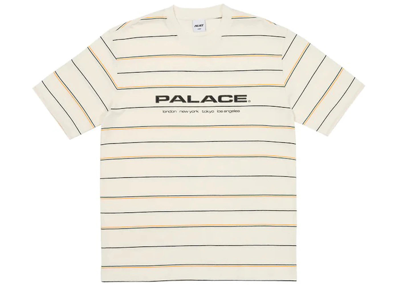 Palace City Striper T-Shirt White