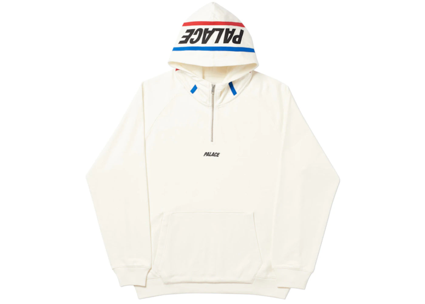 Palace Classic Fix 1/4 Zip White