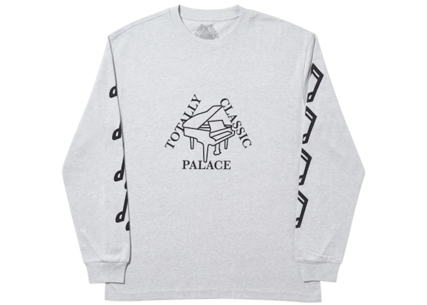 Palace Classic Longsleeve Grey Marl