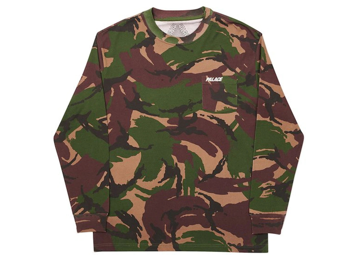 Palace Classic Pocket Longsleeve Camo