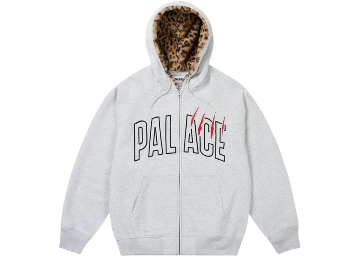 Palace Claw Zip Hood Marl