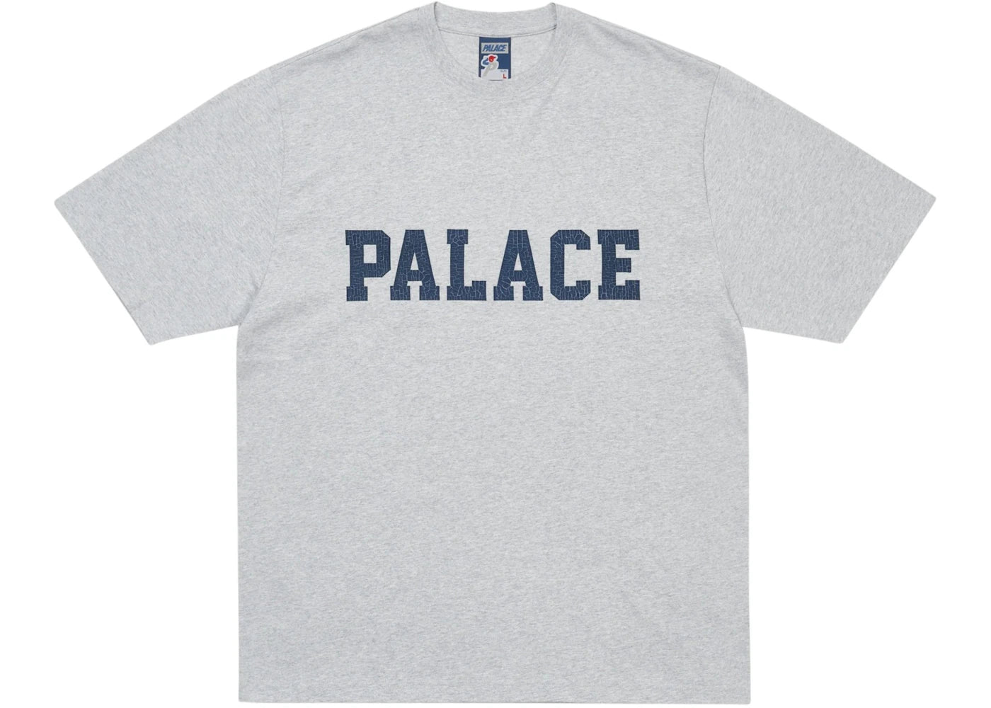 Palace College T-Shirt Grey Marl