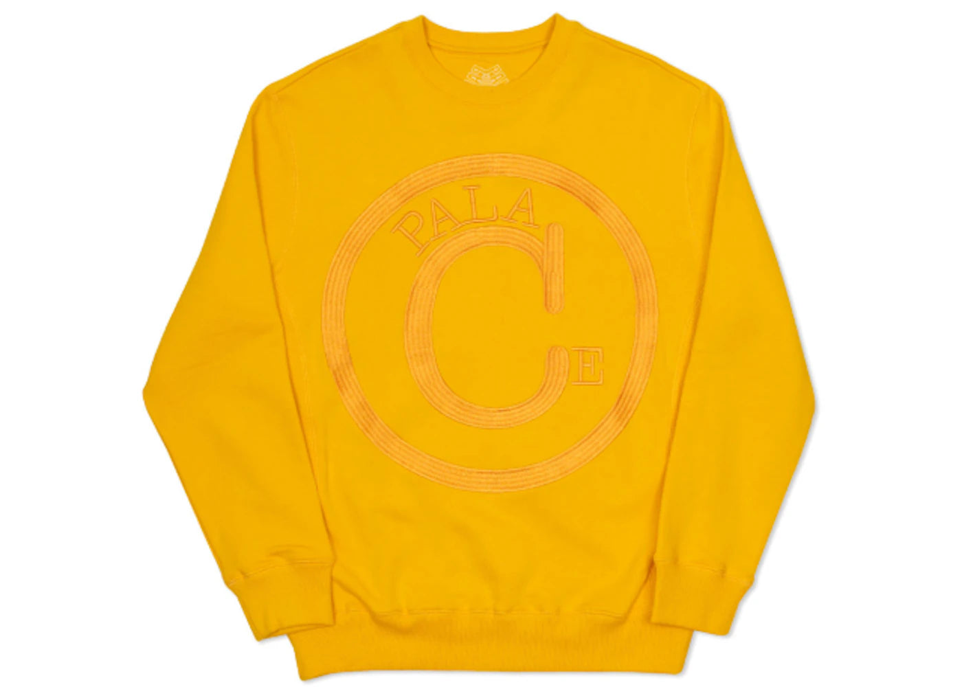 Palace Copy Crew Yellow