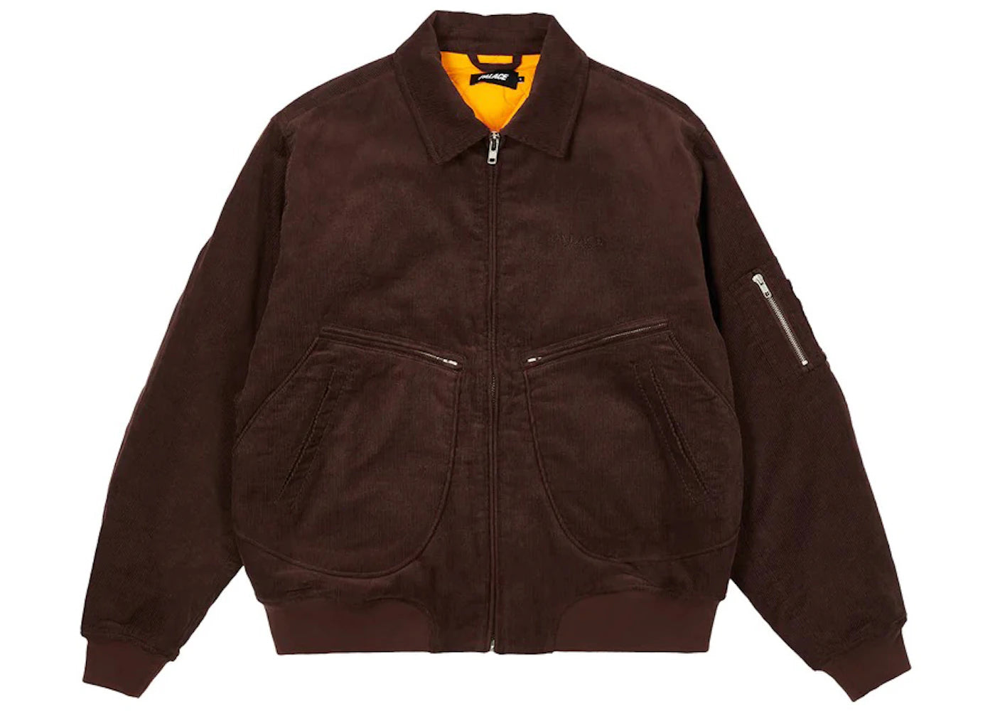 Palace Cord MA-1 Jacket Brown