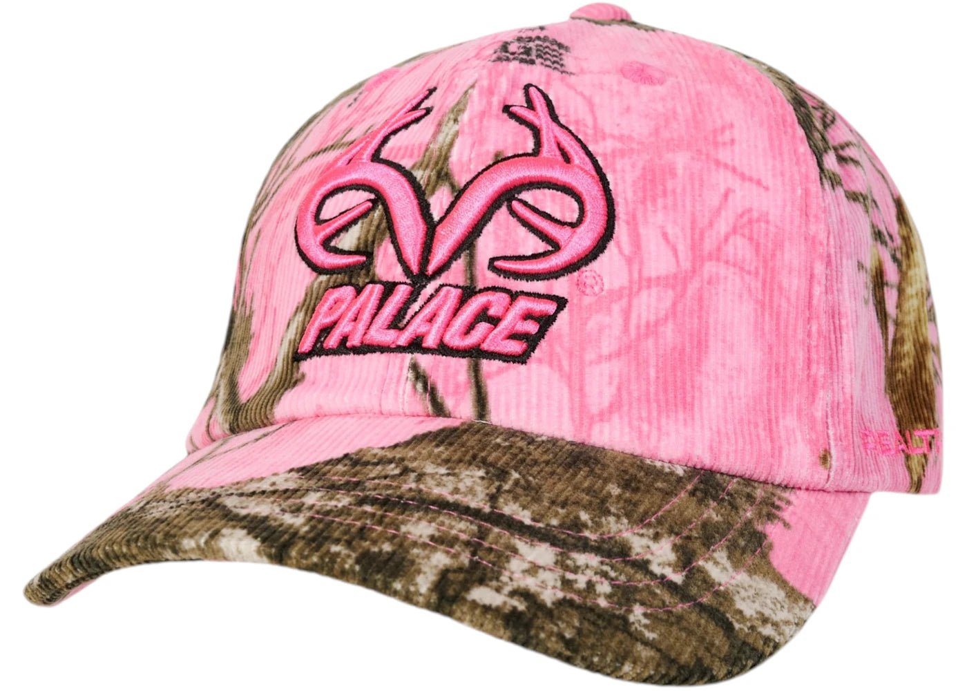 Palace Cord Realtree 6-Panel Edge Pinkle