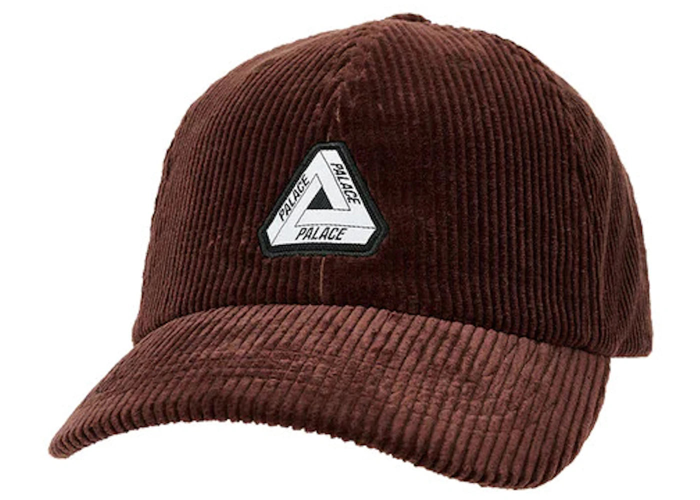 Palace Cord Tri-Ferg Patch 6-Panel Brown