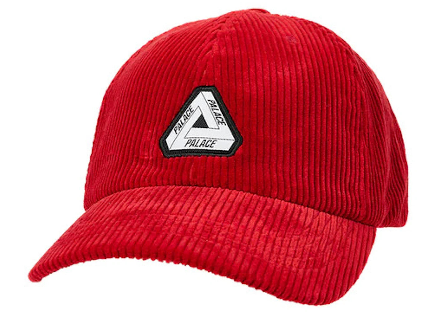 Palace Cord Tri-Ferg Patch 6-Panel Red