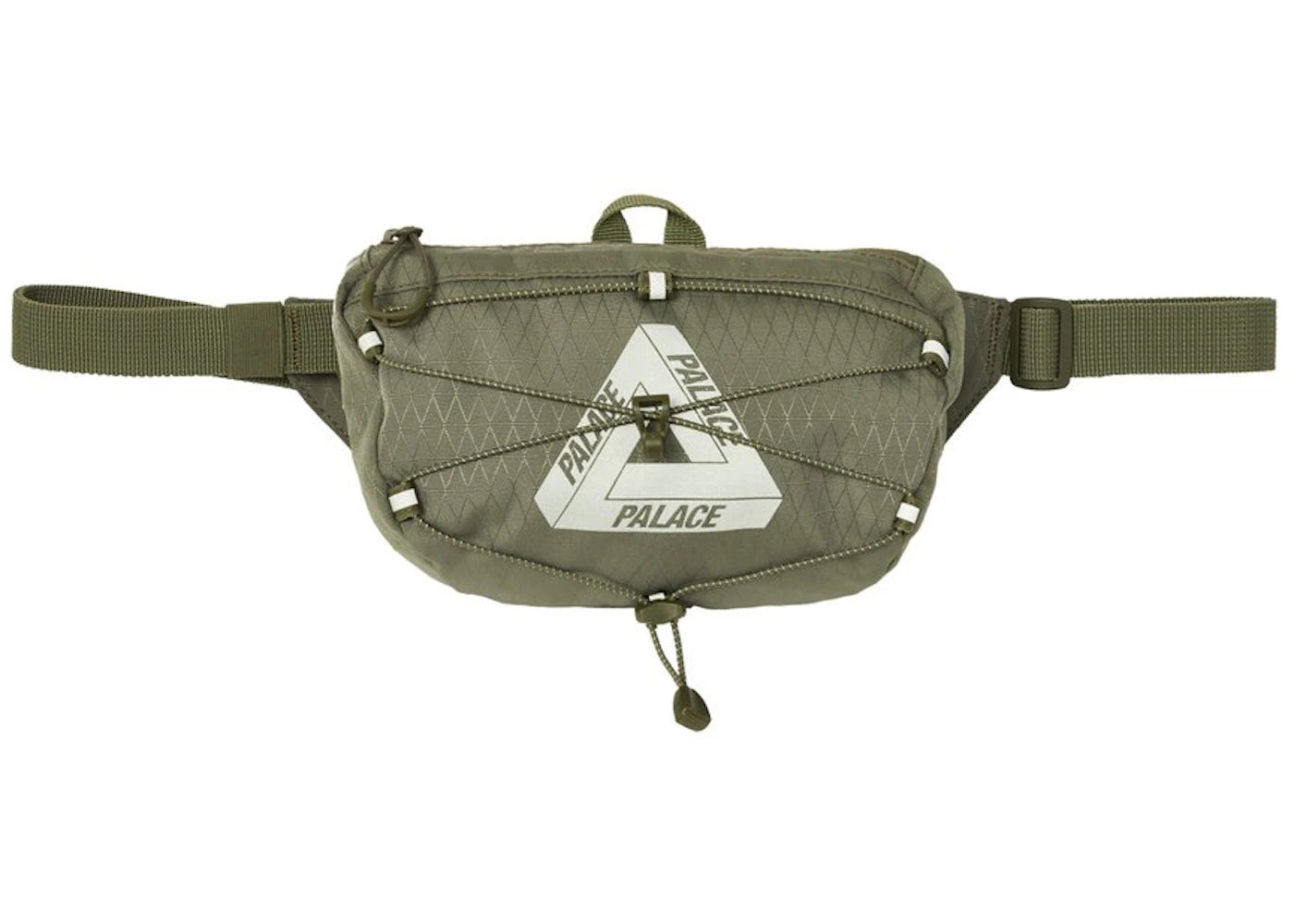 Palace Cordura Double Diamond 2 Way Waist Pack Olive