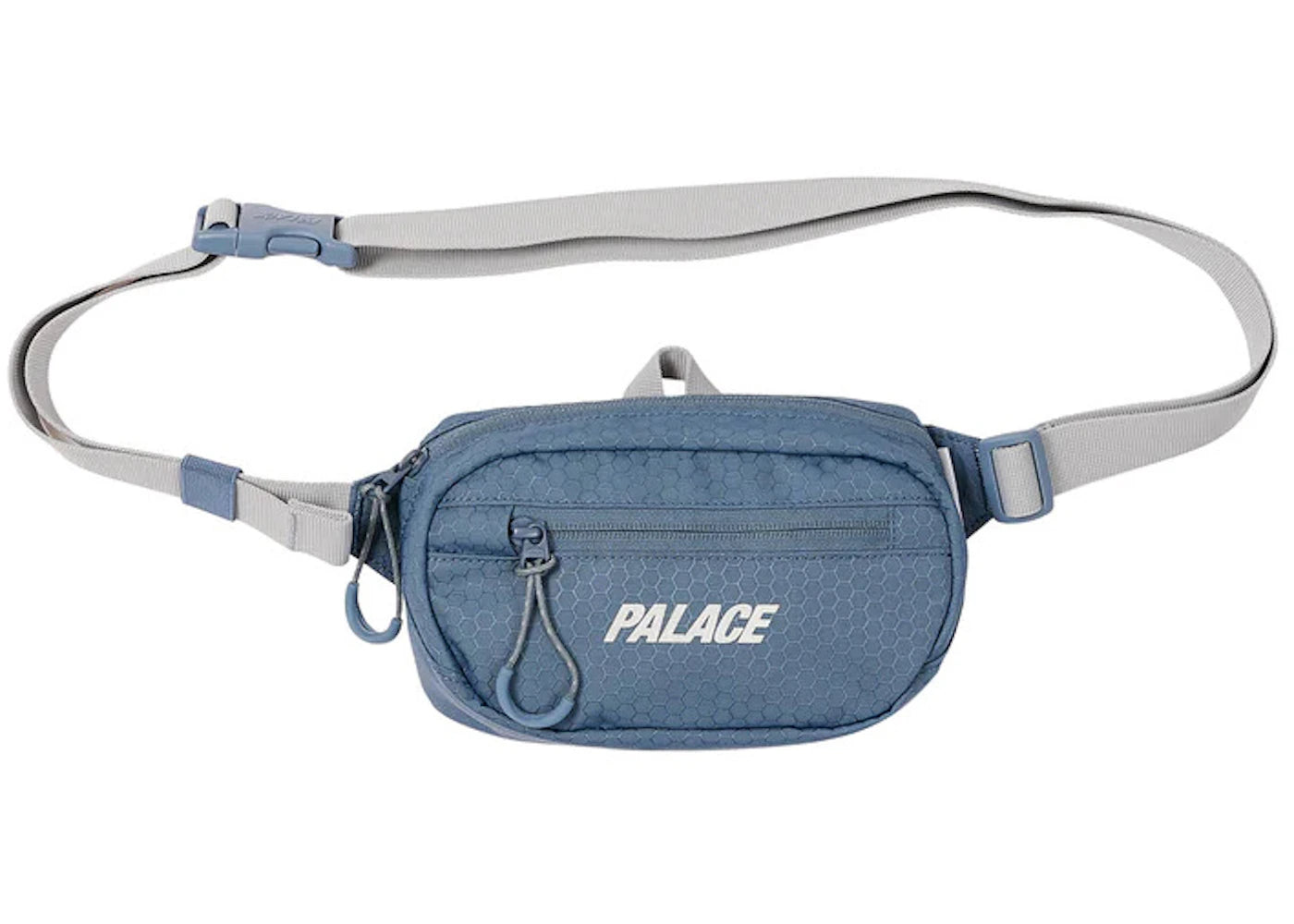 Palace Cordura Eco Hex Ripstop Mini Waist Bag Slate Grey