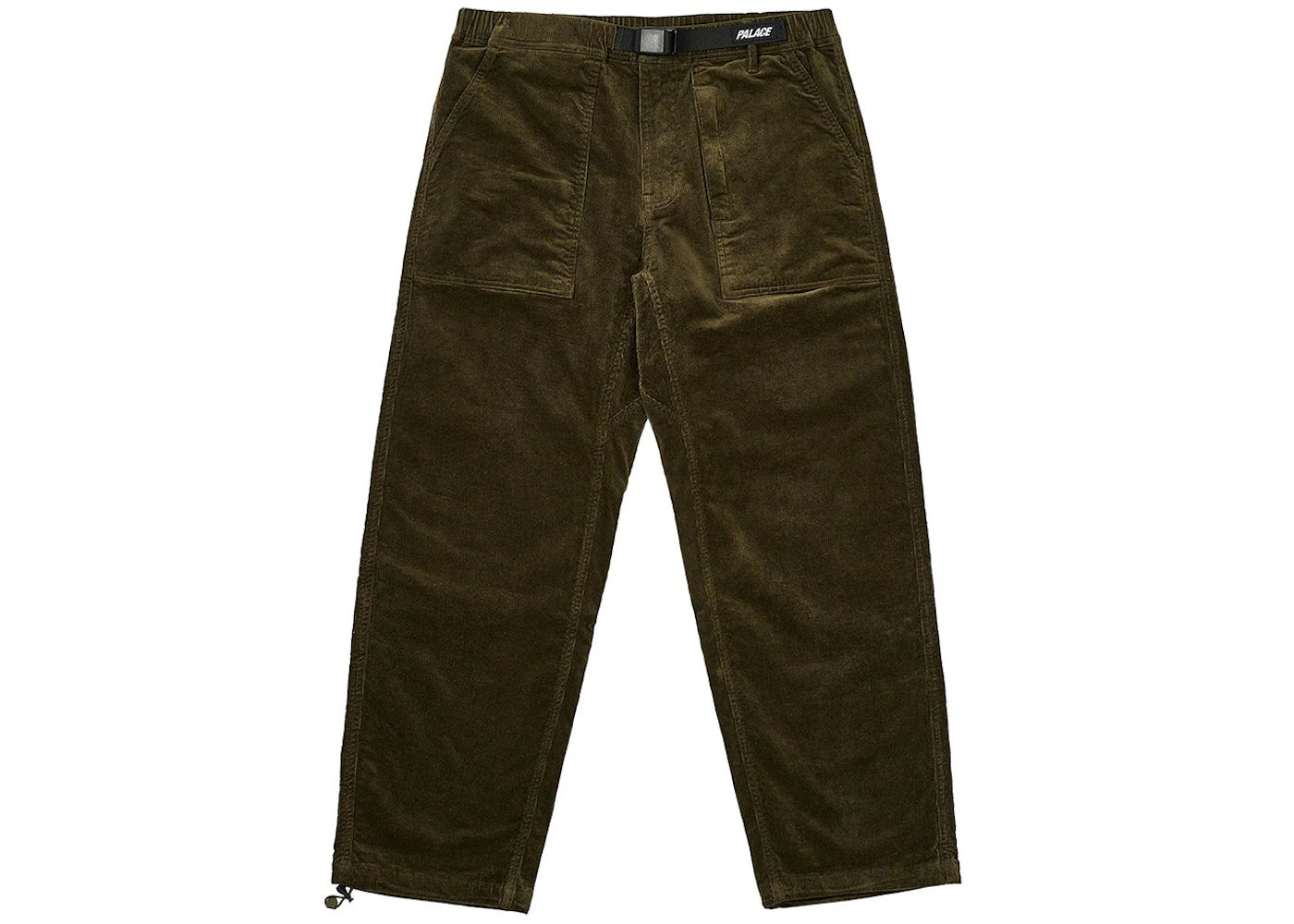 Palace Corduroy Belter Trouser Green