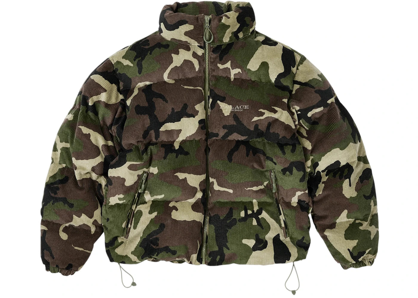 Palace Corduroy Puffa Jacket Camo